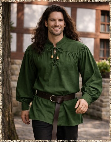 Mittelalterhemd grün